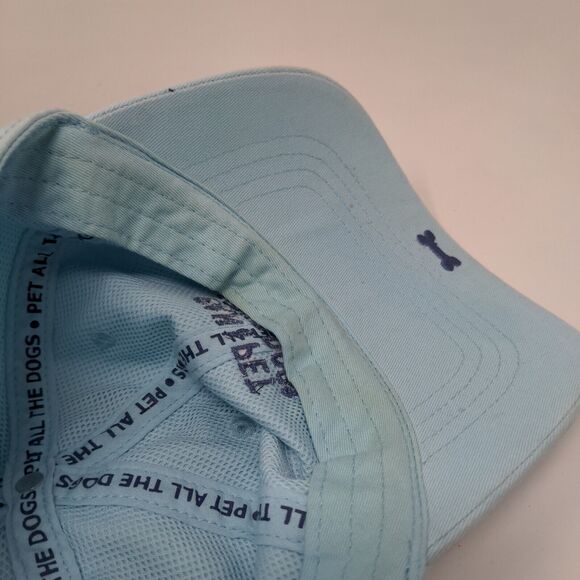 Can I Pet Your Dog? Slideback Hat Blue OSFM Embroidered State Of Mine - Picture 7 of 8